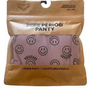 NIP VS PINK SIZE XXL HIPSTER PERIOD PANTY.